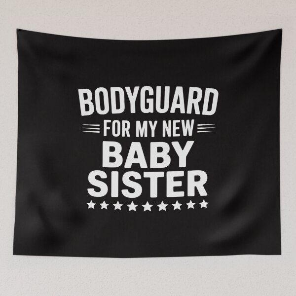 Item preview, Bodyguard For My New Baby Sister Big Brother Gift designed and sold by BotboutiquePre.