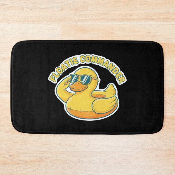 Item preview, Floatie Commander Duck Float – Retro Cute Summer Cartoon designed and sold by DIRTYSKETCHH.