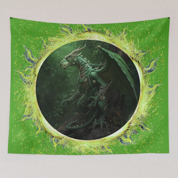Item preview, green dragon designed and sold by BandGTees.