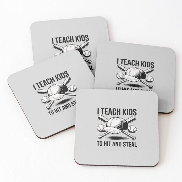 Item preview, Baseball Coach Kids Training Hit and Steal Sports designed and sold by TechnicalSara.