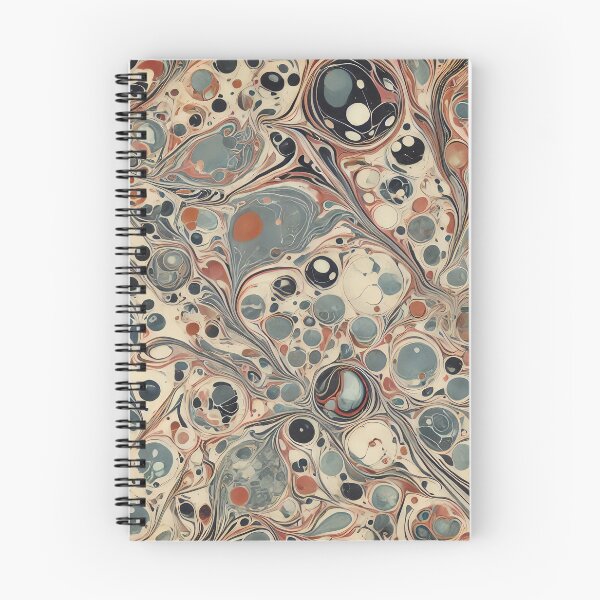 Item preview, Vintage Marbled Paper Pattern Retro Abstract Design designed and sold by PinUpPizzazz.