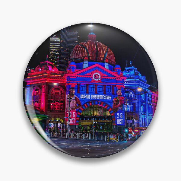 Item preview, Flinders Street Station as a Basketball - Melbourne, Victoria, Australia designed and sold by Steven Jodoin.