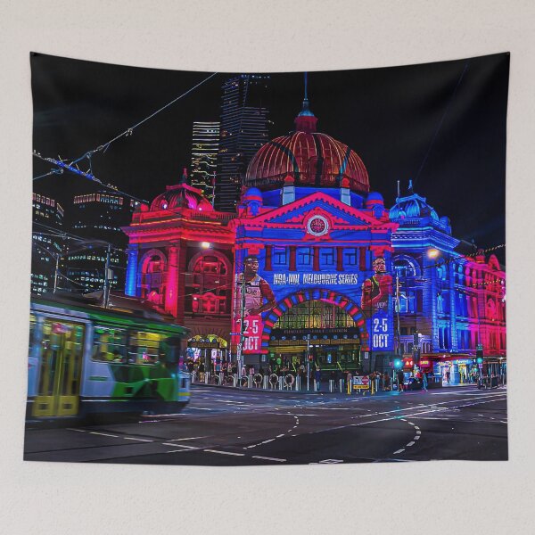 Item preview, Flinders Street Station as a Basketball - Melbourne, Victoria, Australia designed and sold by Steven Jodoin.
