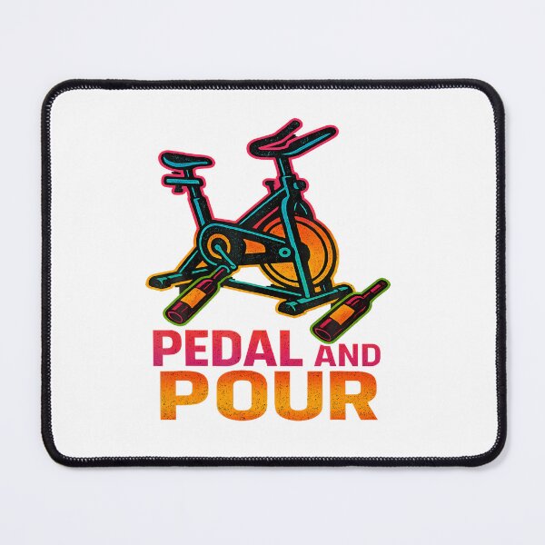 Item preview, Wine Lover, Spin Bike, Workout, Funny, Exercise, Fitness, Cycling, Gym, Cardio, Active, Motivation designed and sold by DeborahCarolyn.