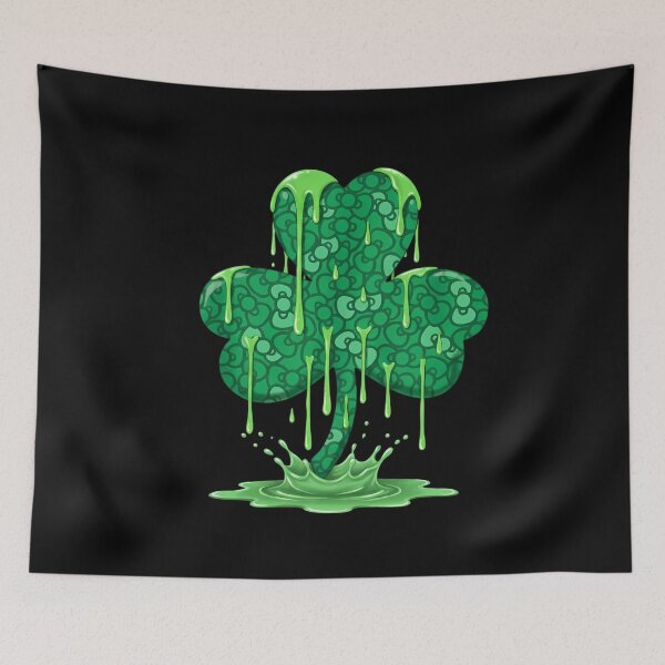 Item preview, Dripping Shamrock St. Patrick's Day T-Shirt designed and sold by LarryMBrown.
