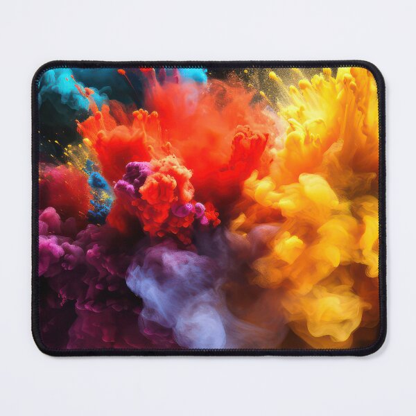 Item preview, Vibrant Neon-Like Colorful Explosions Of Smoke Abstract designed and sold by DEC02.