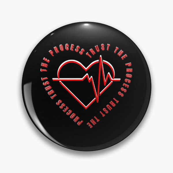 Item preview, Trust The Process Heartbeat Line designed and sold by TheMeatMovement.