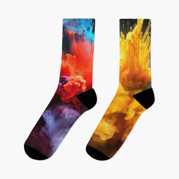 Item preview, Vibrant Neon-Like Colorful Explosions Of Smoke Abstract designed and sold by DEC02.