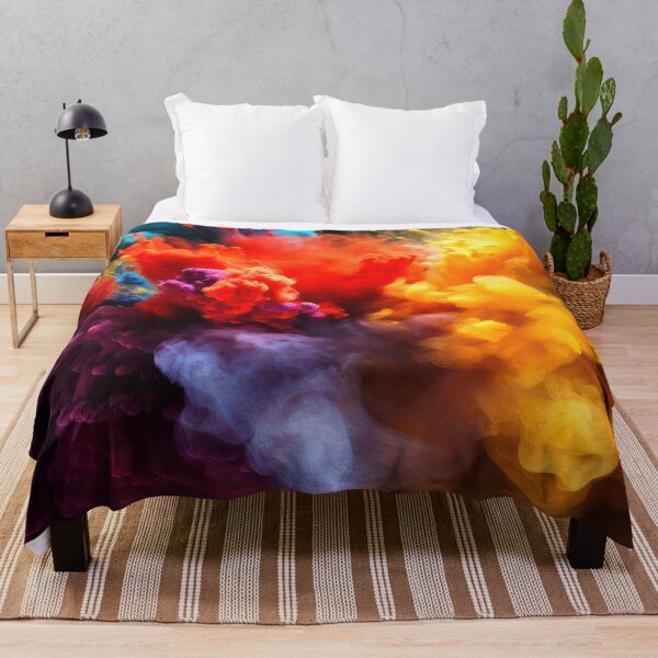 Item preview, Vibrant Neon-Like Colorful Explosions Of Smoke Abstract designed and sold by DEC02.