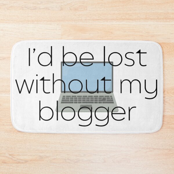 Item preview, I'd be lost without my blogger - sherlock designed and sold by Fantasy2Reality.