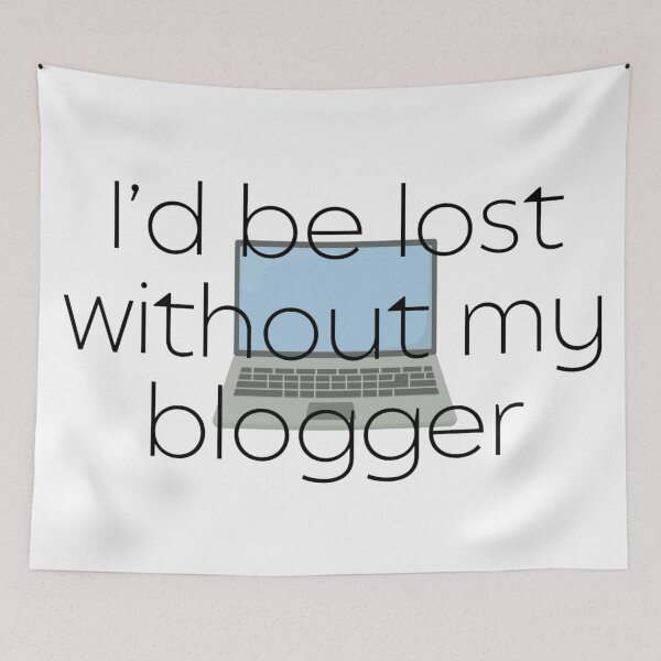 Item preview, I'd be lost without my blogger - sherlock designed and sold by Fantasy2Reality.