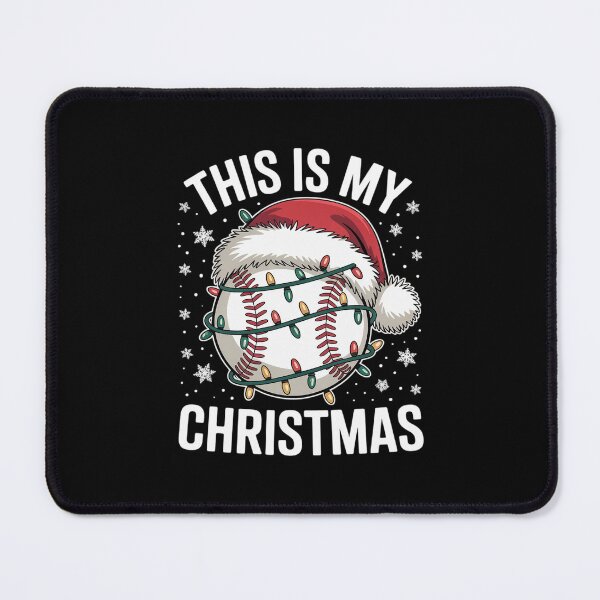 Item preview, Baseball Player Christmas Santa Baseball Xmas Santa Hat Ball designed and sold by TechnicalSara.