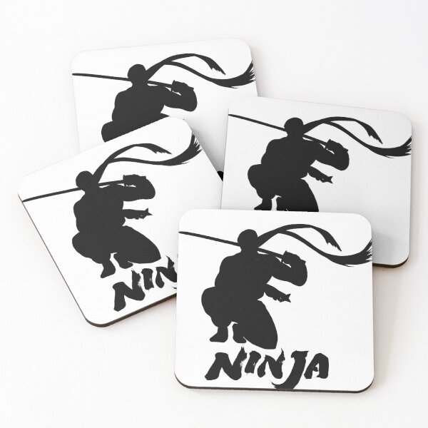 Item preview, Black Ninja silhouette designed and sold by RaionKeiji.