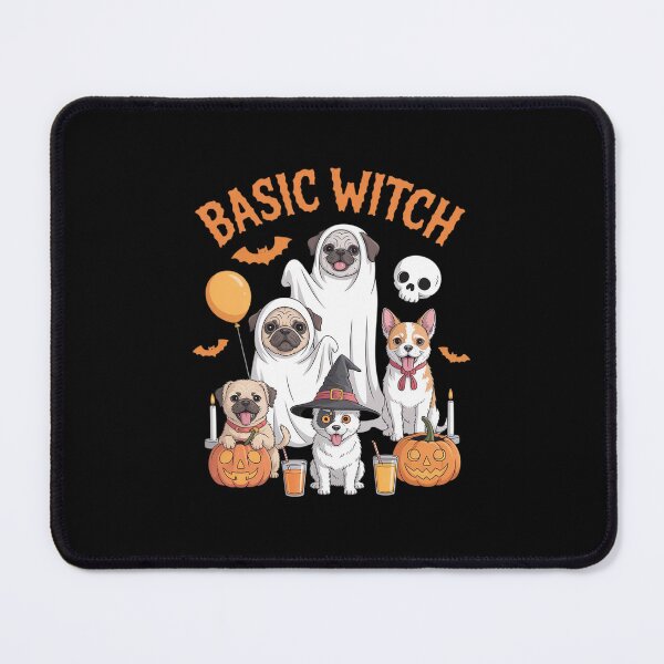 Item preview, Basic Witch Dog Coffee Lovers Halloween Women Cute Costume designed and sold by TechnicalSara.