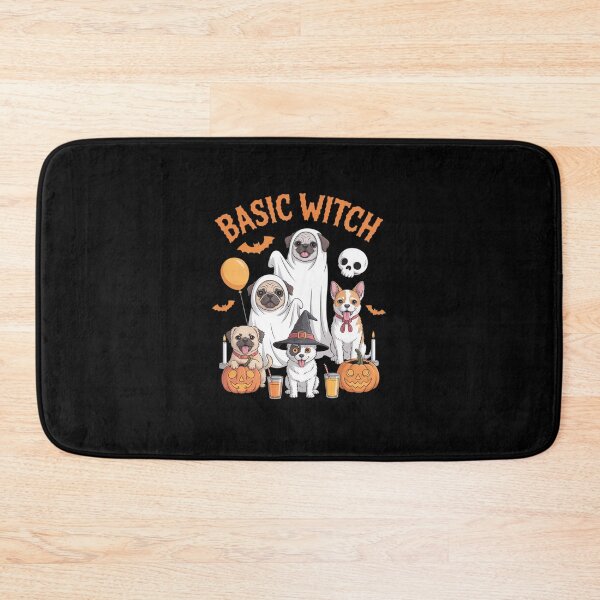 Item preview, Basic Witch Dog Coffee Lovers Halloween Women Cute Costume designed and sold by TechnicalSara.