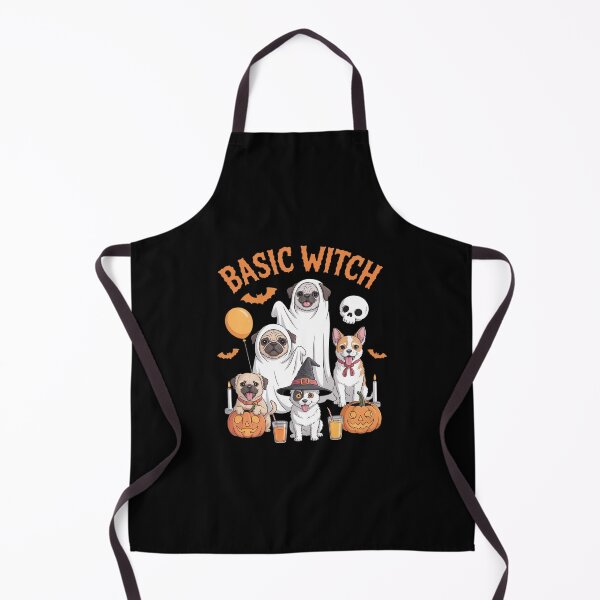 Item preview, Basic Witch Dog Coffee Lovers Halloween Women Cute Costume designed and sold by TechnicalSara.
