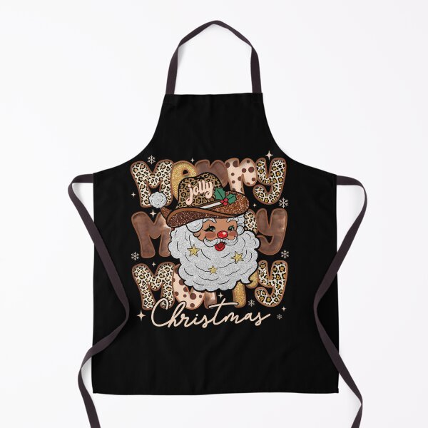 Item preview, Howdy Glitter Santa Claus , Cowboy Xmas, Merry Christmas, Holly Jolly, Winter Season designed and sold by vintagearttee.
