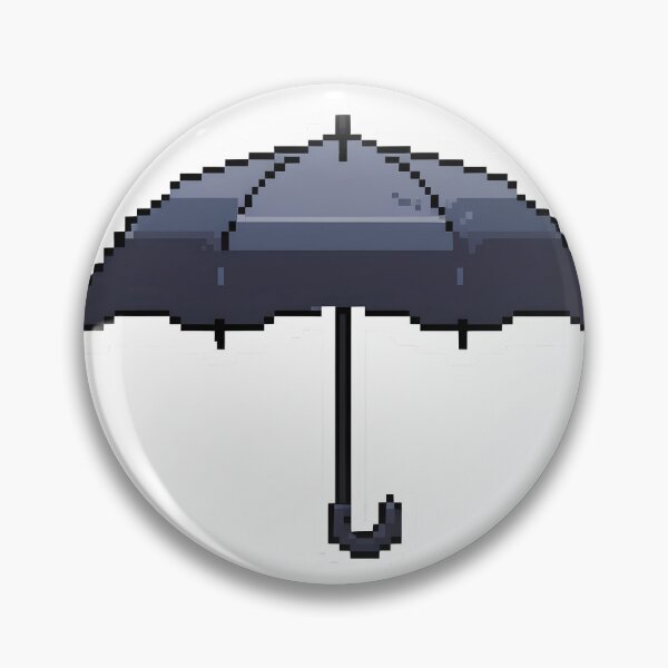 Item preview, Pixel Umbrella Weather Icon designed and sold by BankMano.