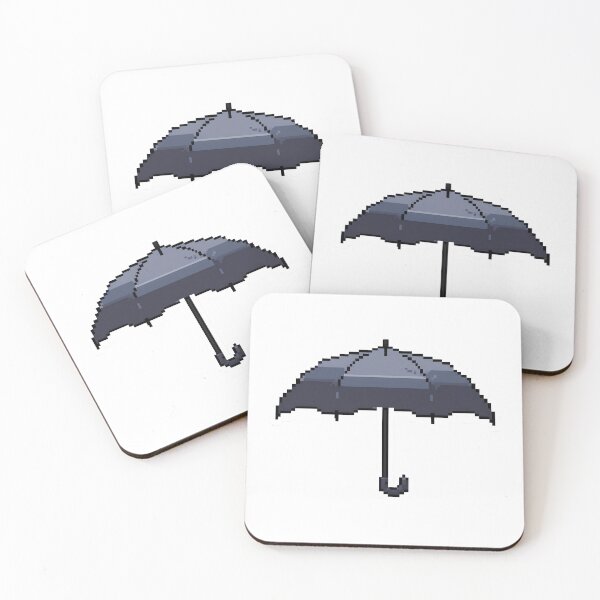 Item preview, Pixel Umbrella Weather Icon designed and sold by BankMano.