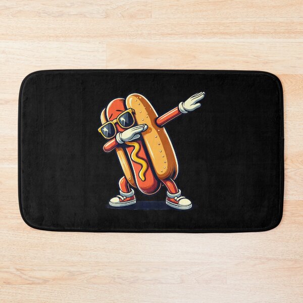 Item preview, Cool Hot Dog Dabbing Funny Fast Food Hotdog Lovers Toddler designed and sold by ConnieDora.