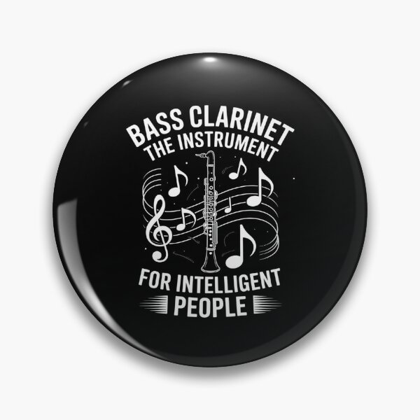 Item preview, Bass Clarinet Instrument for Intelligent - Music Instrument designed and sold by TechnicalSara.