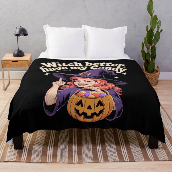 Item preview, Bat to the Bone Halloween Witch Better Have My Candy designed and sold by TechnicalSara.