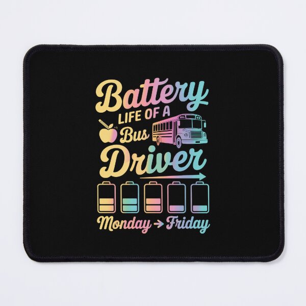 Item preview, Battery Life of a Bus Driver designed and sold by TechnicalSara.