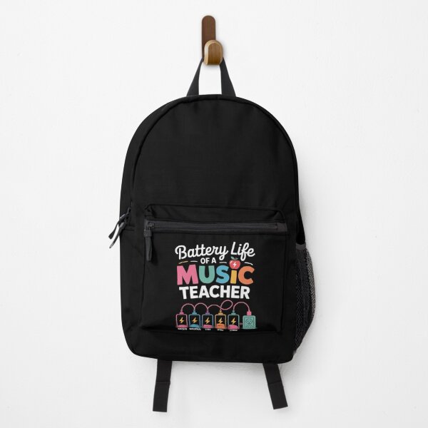 Item preview, Battery Life of A Music Teacher Back to School designed and sold by TechnicalSara.