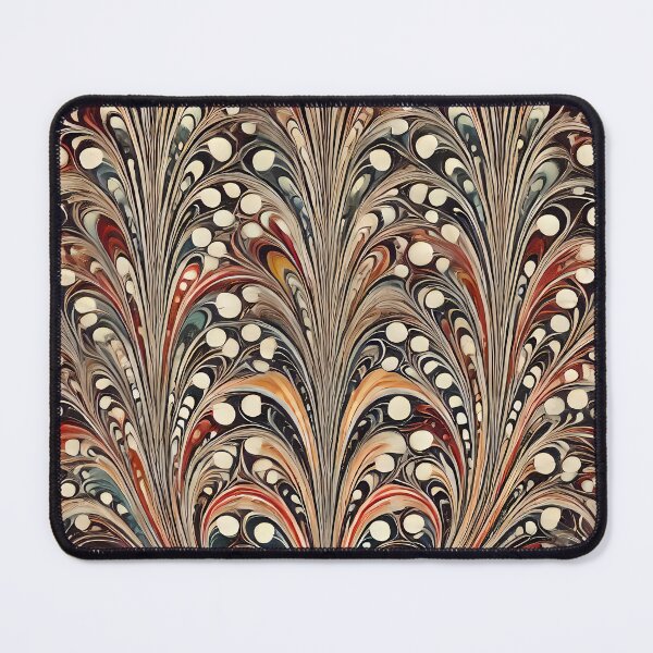 Item preview, Vintage Marbled Paper Pattern Retro Abstract Design designed and sold by PinUpPizzazz.