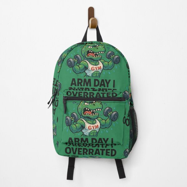 Item preview, Arm Day I Overrated Crocodile Gym Strength Humor designed and sold by Kony83.