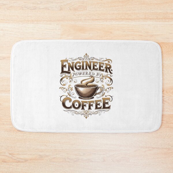 Item preview, Engineer powered by coffee- coffee loverful - Caffeine engineers  designed and sold by Happyhoo1.