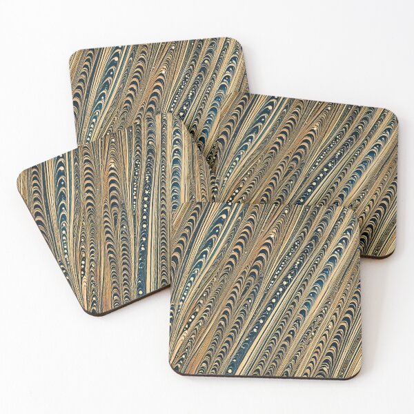 Item preview, Vintage Marbled Paper Pattern Retro Abstract Design designed and sold by PinUpPizzazz.