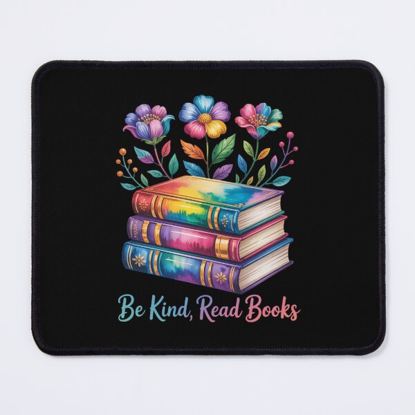 Item preview, Be Kind Read Books Rainbow-Effect Book Flower designed and sold by TechnicalSara.