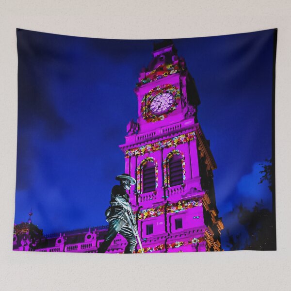 Item preview, When Blue Hour Turns Pink - Bendigo, Victoria, Australia designed and sold by Steven Jodoin.