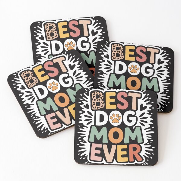 Item preview, Best Dog Mom Ever Bleached Mother's Day Dog Mommy Girl designed and sold by BotboutiquePre.