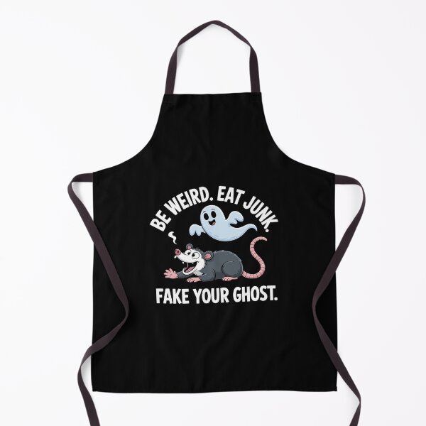 Item preview, be Weird eat Junk Fake Your Ghost Possum Halloween designed and sold by TechnicalSara.