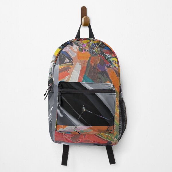 Item preview, Shattered Colors Abstract Portrait – Modern Artistic Expression designed and sold by GoldenSparkleShop.