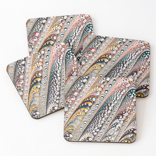 Item preview, Vintage Marbled Paper Pattern Retro Abstract Design designed and sold by PinUpPizzazz.