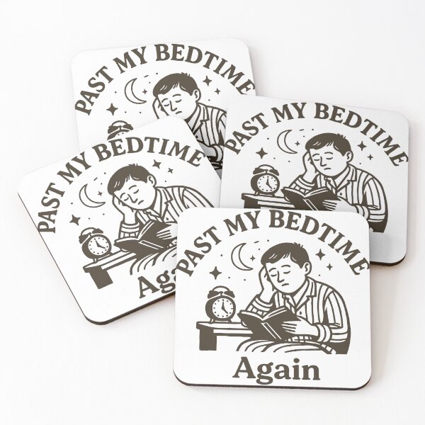 Item preview, Past Bedtime Again Funny Tired Adult Life Design designed and sold by zakugan.