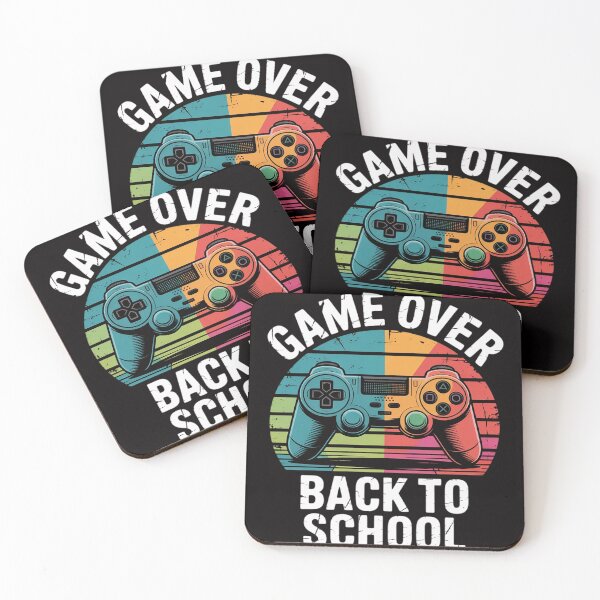 Item preview, Back To School For Boys Men Game Over Back To School designed and sold by BotboutiquePre.