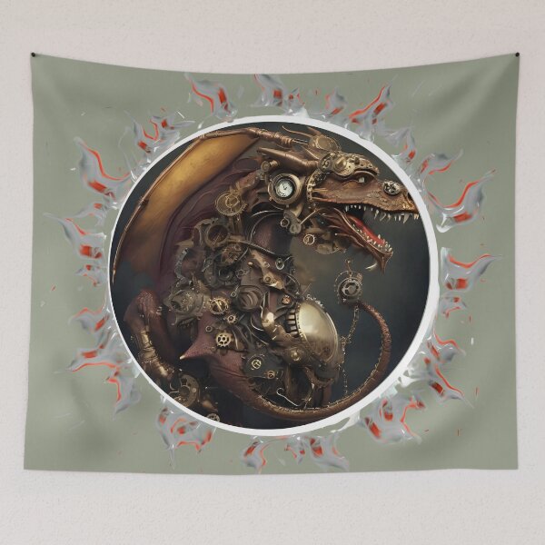 Item preview, Troll dragon a clockwork dragon designed and sold by BandGTees.