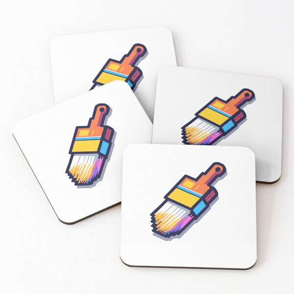 Item preview, Pixel Paint Brush Art Icon designed and sold by BankMano.
