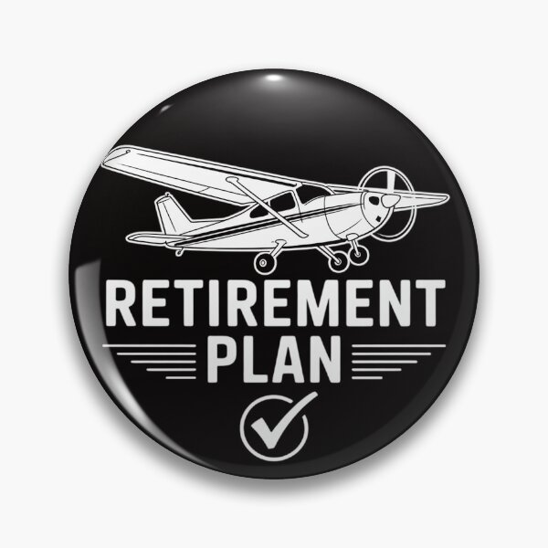 Item preview, Aviation Flight Flying C172 Airplane Retirement Pilot Gift designed and sold by BotboutiquePre.