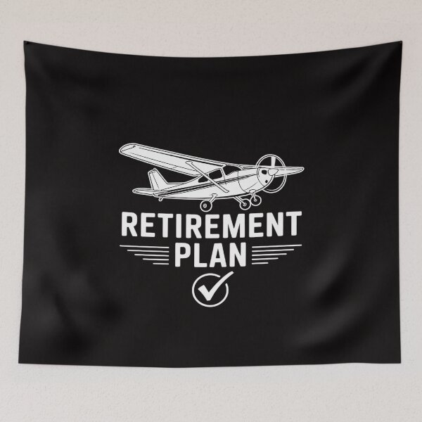 Item preview, Aviation Flight Flying C172 Airplane Retirement Pilot Gift designed and sold by BotboutiquePre.