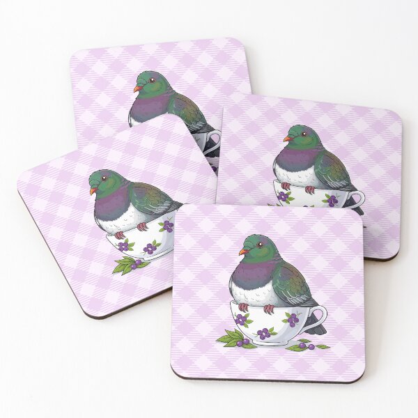 Item preview, Kererū Berry Teacup designed and sold by MvuuStudio.
