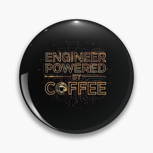 Item preview, Engineer powered by coffee- coffee loverful design- Caffeine engineers  designed and sold by Happyhoo1.