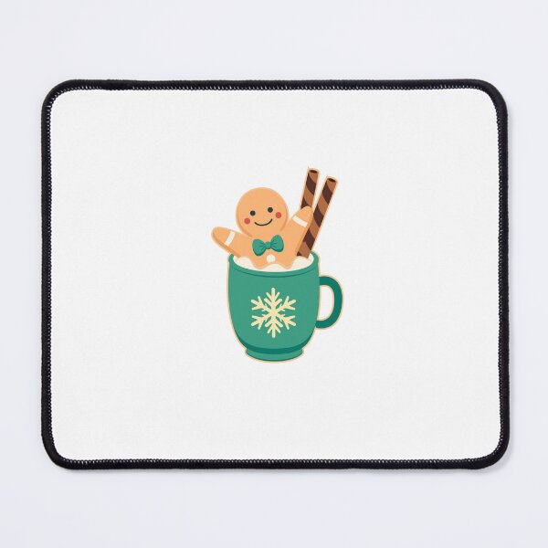 Item preview, Christmas Cookie in Cozy Coffee Cup – Festive Holiday Treat Art” designed and sold by Fouziaart08.