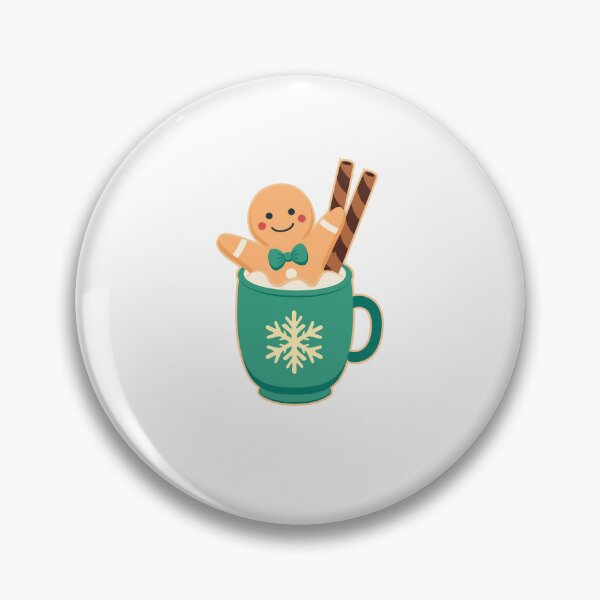Item preview, Christmas Cookie in Cozy Coffee Cup – Festive Holiday Treat Art” designed and sold by Fouziaart08.