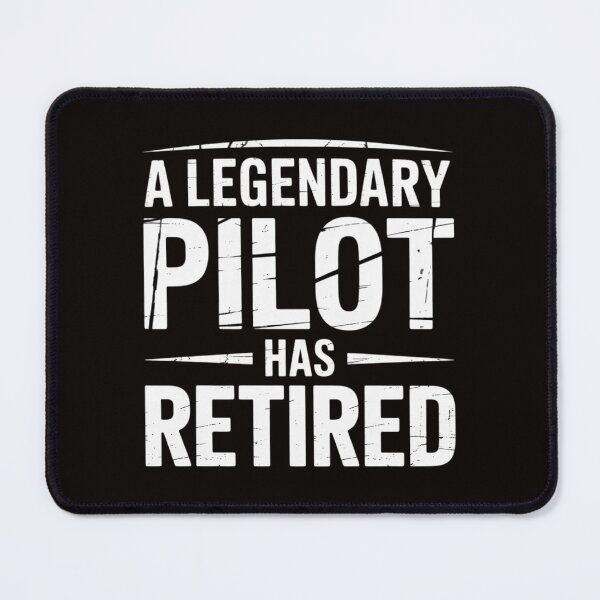 Item preview, A LEGENDARY PILOT HAS RETIRED Retirement Copilot Gift designed and sold by silladive.