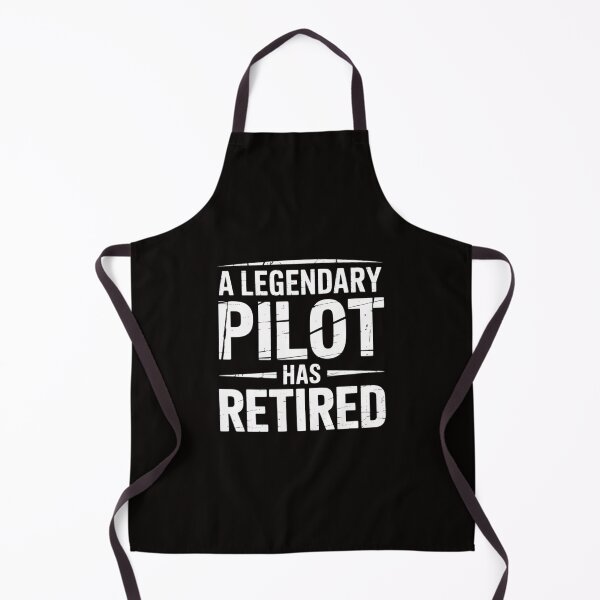 Item preview, A LEGENDARY PILOT HAS RETIRED Retirement Copilot Gift designed and sold by silladive.